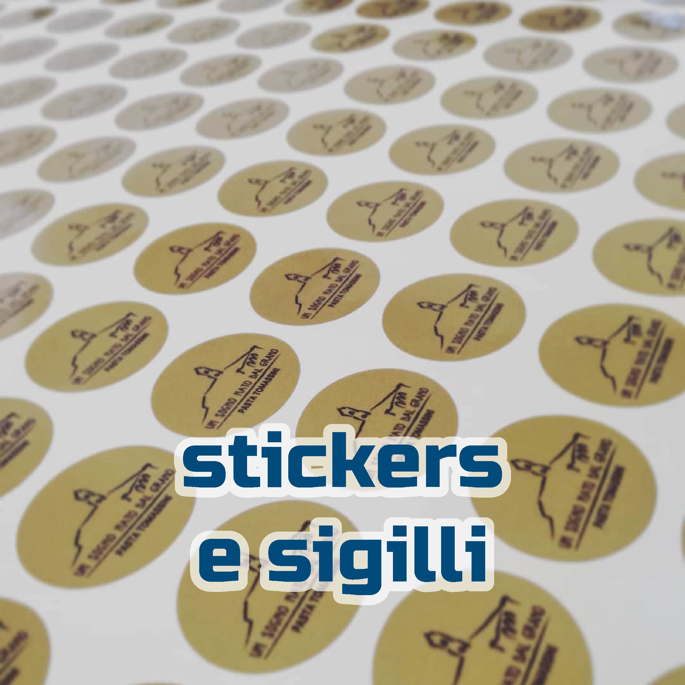 Stickers e sigilli
