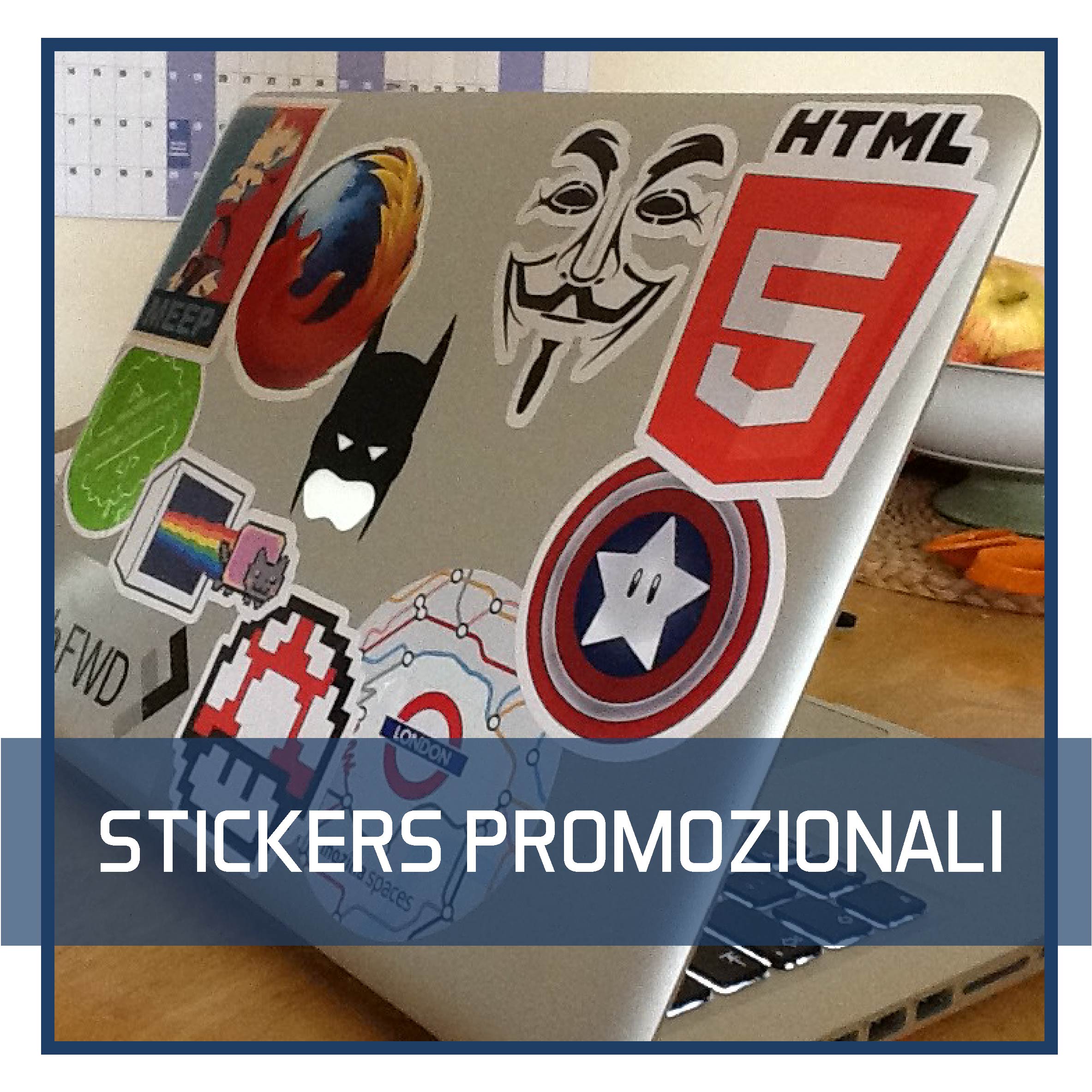 Stickers promozionali